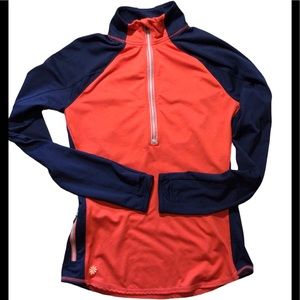 Athleta Colorblock Running Wild Half-Zip Jacket Women’s Size XS